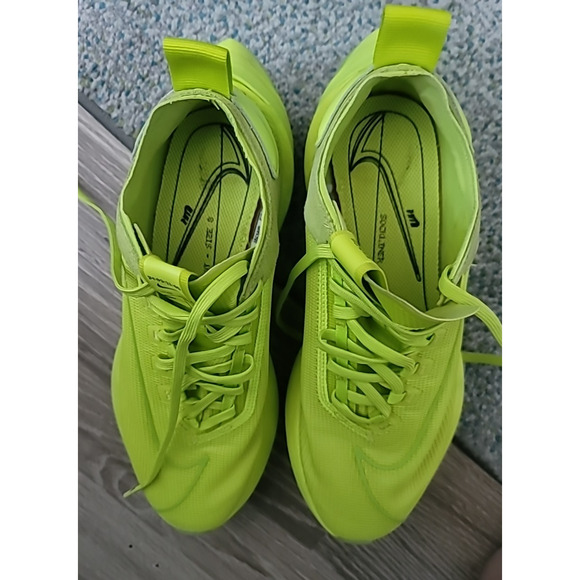 Nike Zoom VaporFly Double Stacked W Sz 8 Running Shoes Sneakers CV8474-300 Green - Picture 6 of 13